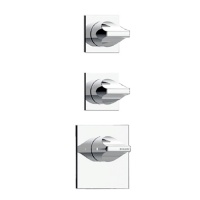 Смесители Термостат для ванны - внешняя часть, белый матовый 