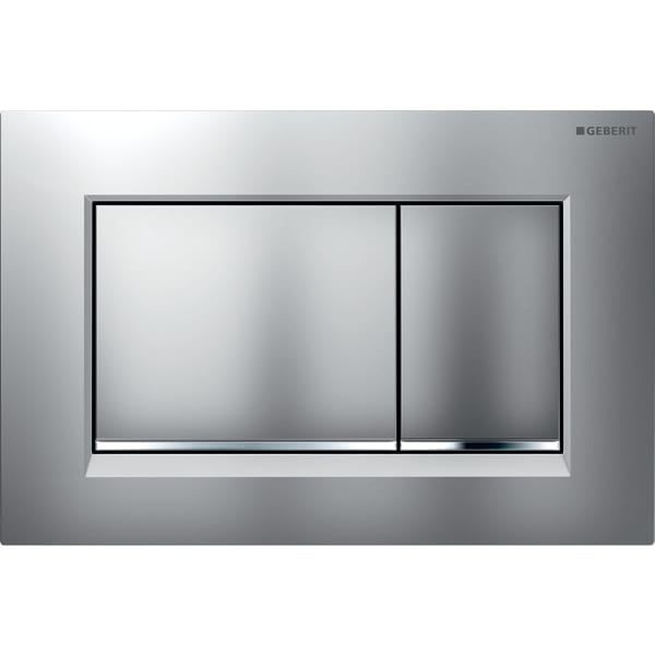 Системы инсталляции панель смыва Sigma30, матовый хром 