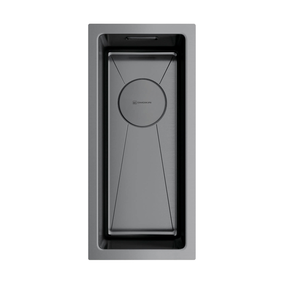 Кухонные мойки Кухонная мойка 200x440x180 Taki 20-U/IF-GM нержавеющая сталь/вороненая сталь 