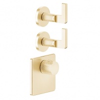 Смесители Термостат для ванны, цвет золото 