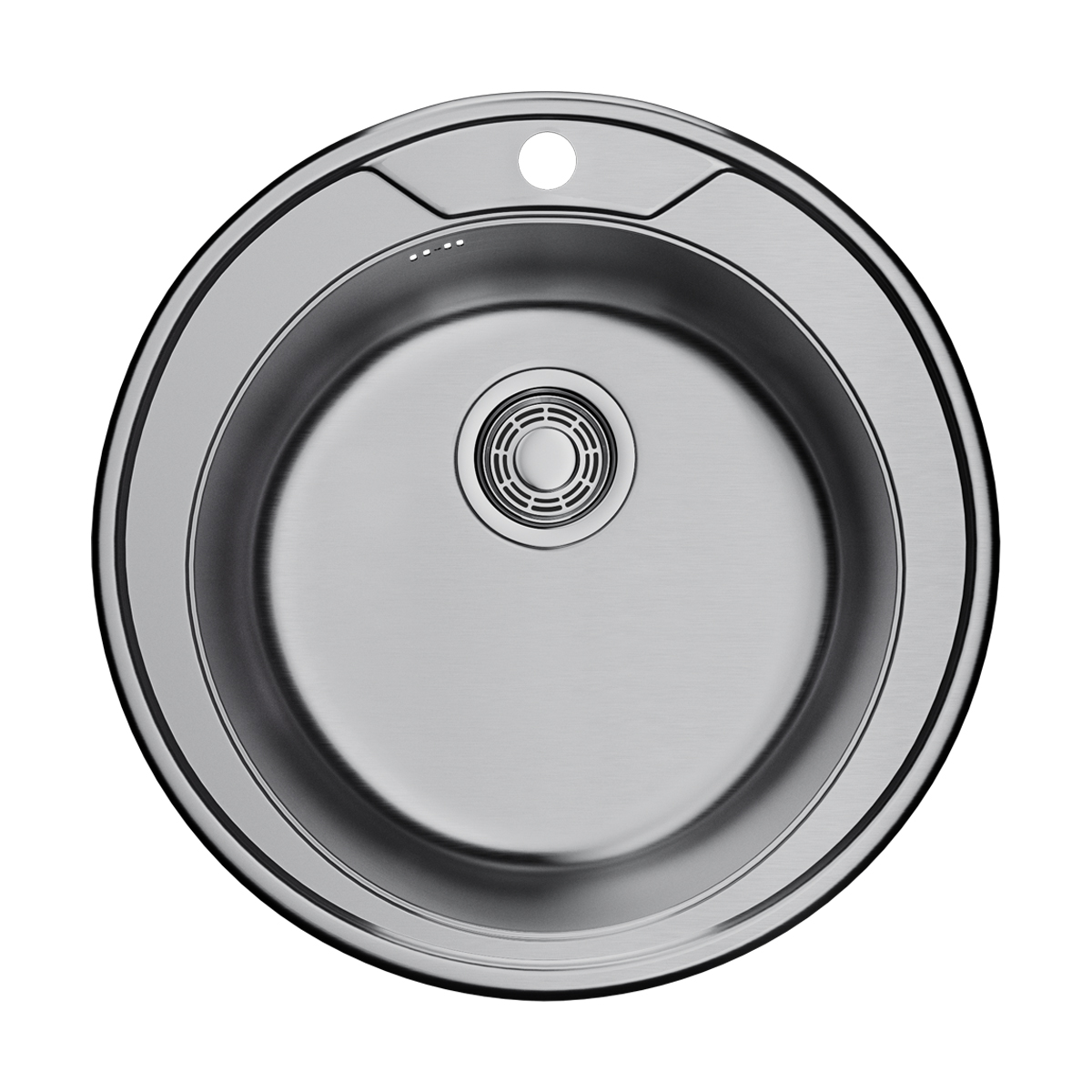 Кухонные мойки Кухонная мойка 510x510x160 Asida 51-IN нержавеющая сталь/нержавеющая сталь 