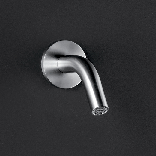 Комплектующие Настенный излив. Длина макс. 105 мм 