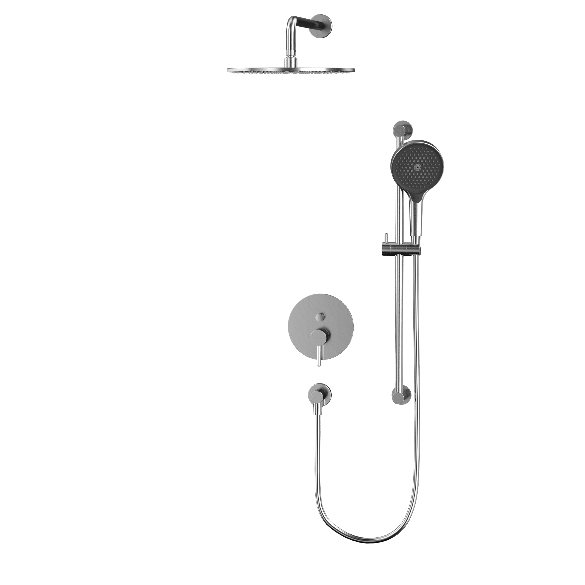 Душевая программа Система для душа скрытого монтажа YSET05TOPNIB (брашированный никель) 