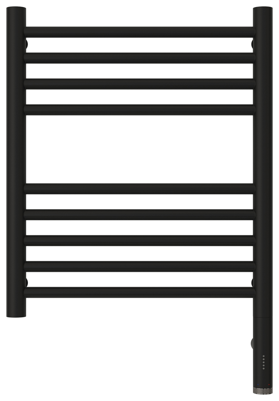 Полотенцесушители Полотенцесушитель электрический прямая 500х400 / МЭМ правый (Матовый чёрный) 
