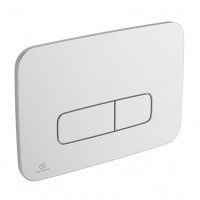 Системы инсталляции Oleas Накладная панель для унитаза, матовый хром 