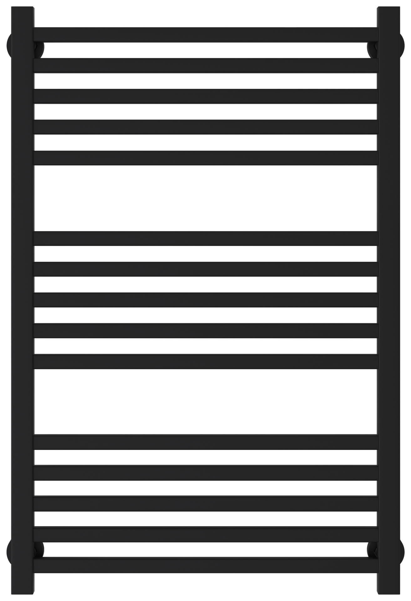 Полотенцесушители Полотенцесушитель 800х500 (Матовый чёрный) 