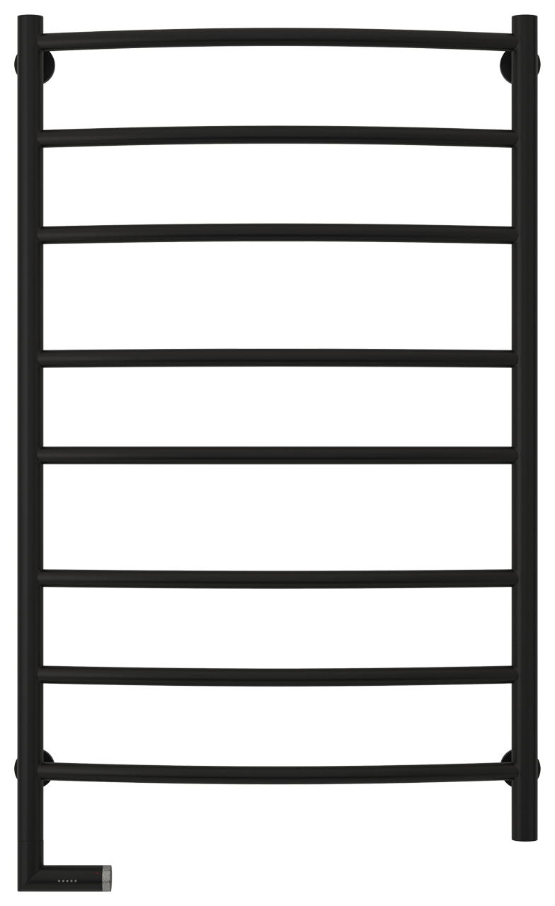 Полотенцесушители Полотенцесушитель электрический 1000х600 / МЭМ левый (Матовый чёрный) 