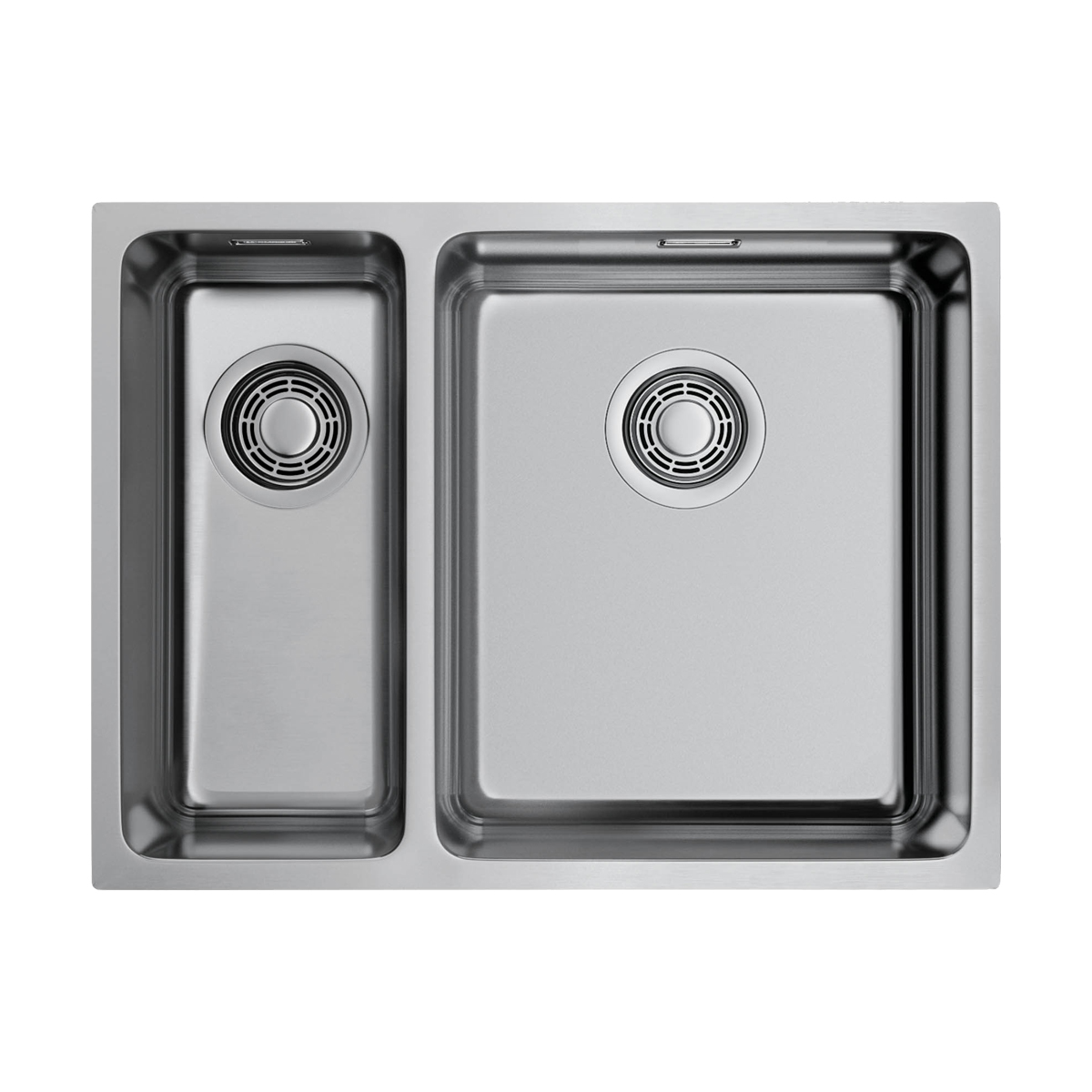 Кухонные мойки Кухонная мойка 580x440x200 Tadzava 58-2-U/I-R-IN нержавеющая сталь/нержавеющая сталь 