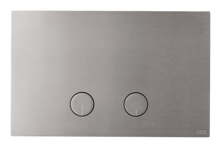 Системы инсталляции Панель двойного смыва Hydroplate, для встраиваемого бачка Geberit, сталь, цвет сатинированная нержавеющая сталь 