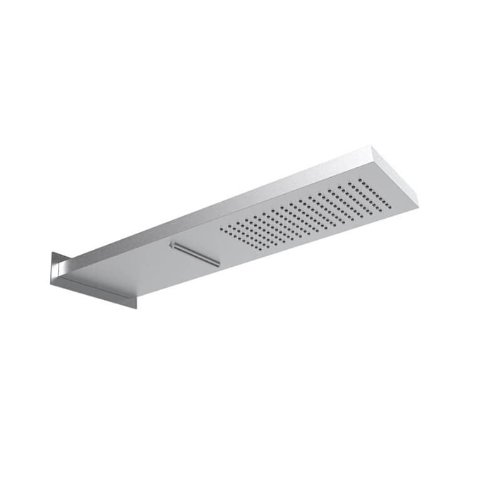Душевая программа SMART-2 Душевая лейка из стены, 537х165 мм, 2 режима, AISI 316 Stainless Steel 