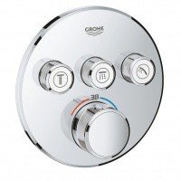 Смесители Grohtherm SmartControl 29121000 Встраиваемый термостат для душа (хром) 