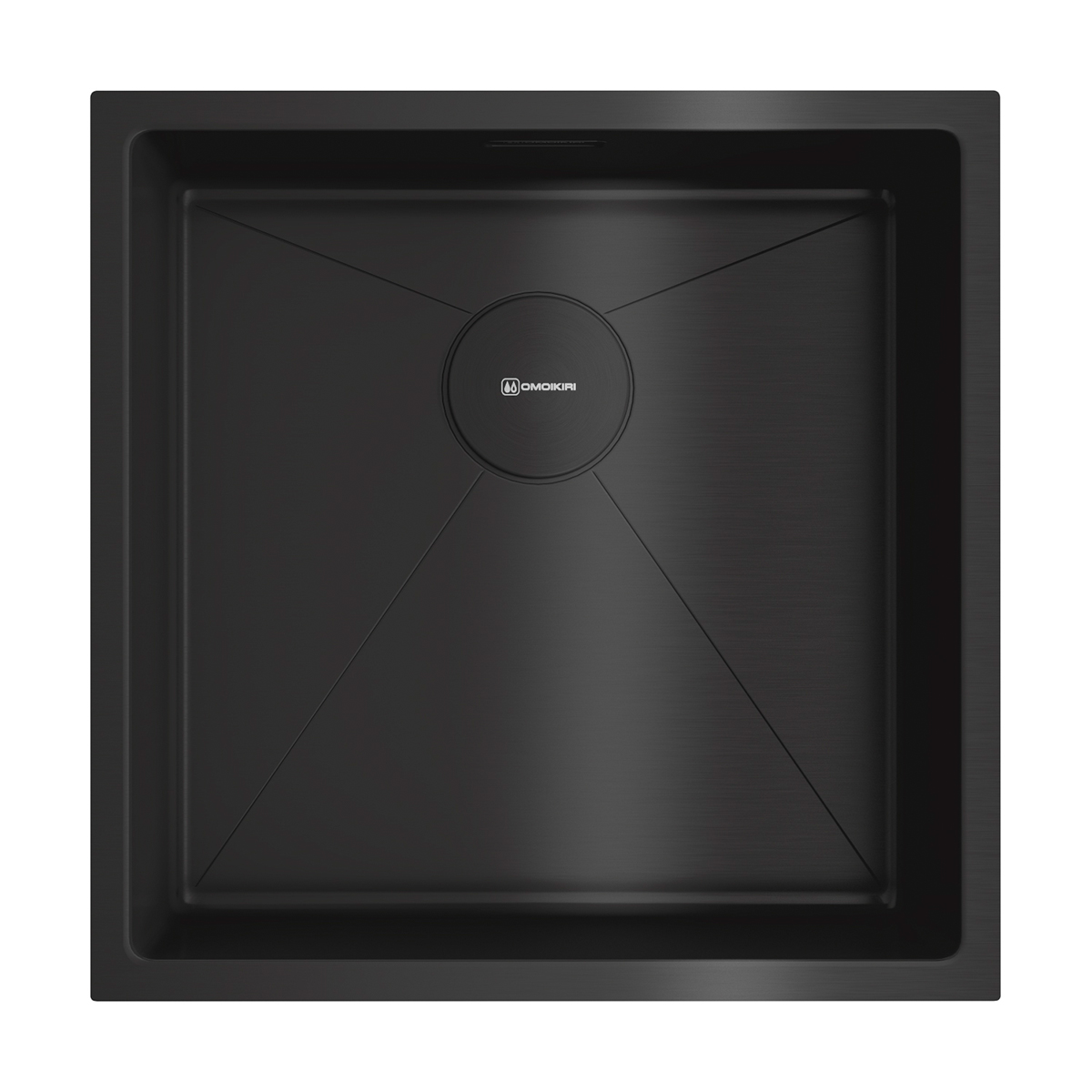 Кухонные мойки Кухонная мойка 440x440x200 Taki 44-U/IF-GB нержавеющая сталь/графит 