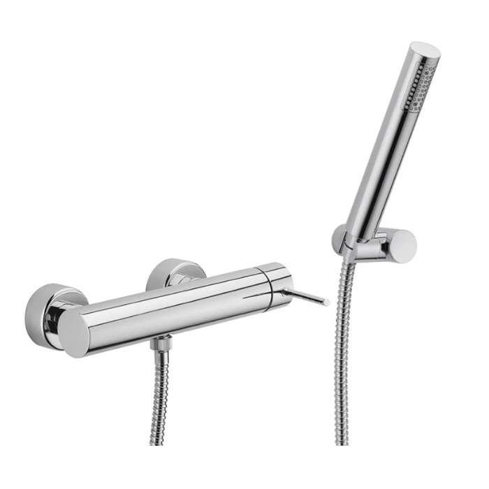 Смесители Смеситель для душа внешнего монтажа, с душевым комплектом, цвет хром 
