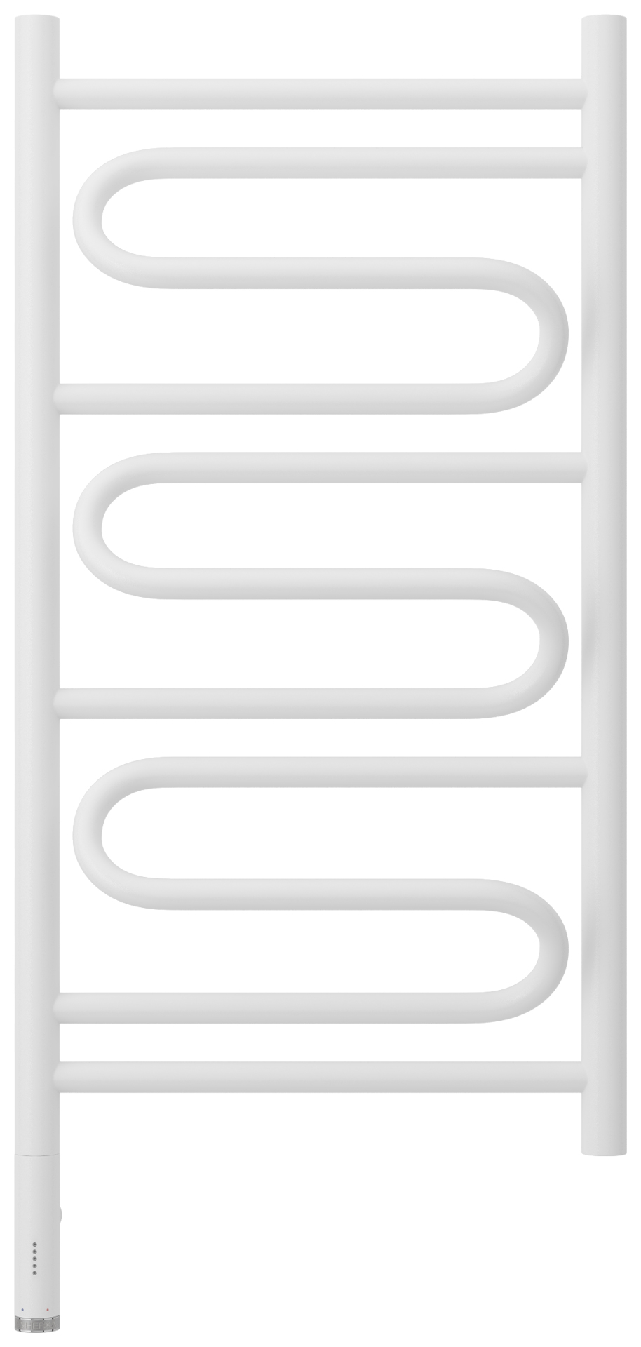 Полотенцесушители Полотенцесушитель электрический 800х400 МЭМ левый (Матовый белый) 