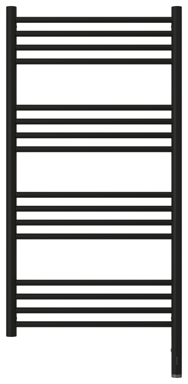 Полотенцесушители Полотенцесушитель электрический прямая 1000х500 / МЭМ правый (Матовый чёрный) 