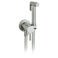 Душевая программа Гигиенический душ - комплект со смесителем, никель матовый 