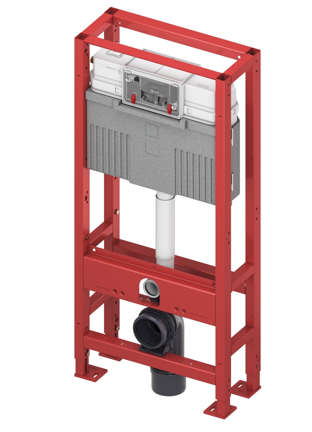 Системы инсталляции TECEbase модуль для установки унитаза, двойная рама, высота h1120мм 