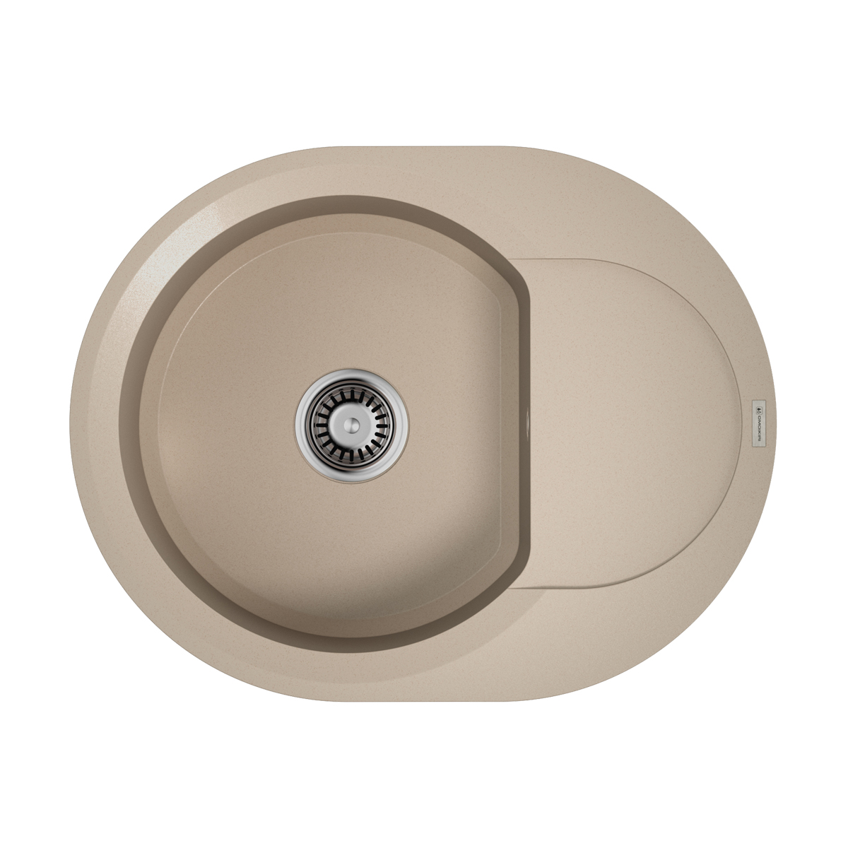 Кухонные мойки Кухонная мойка 600x470x195 Sakaime 60E-SA Tetogranit/бежевый 
