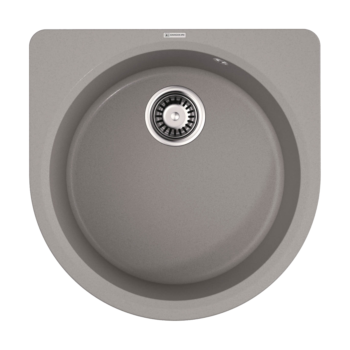 Кухонные мойки Кухонная мойка 510x510x190 Akegata 51-GR Artgranit/leningrad grey 