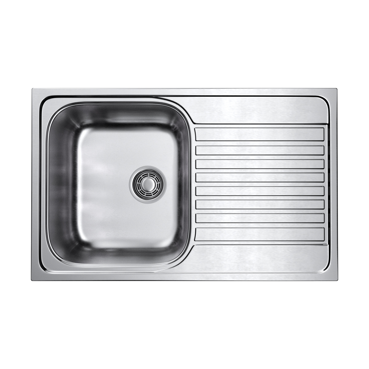 Кухонные мойки Кухонная мойка 790x500x160 Kashiogawa 79-IN нержавеющая сталь/нержавеющая сталь 