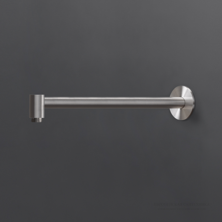 Держатель для верхнего душа SHOWER HEADS, настенный L. max. 430 мм, цвет сатинированная сталь