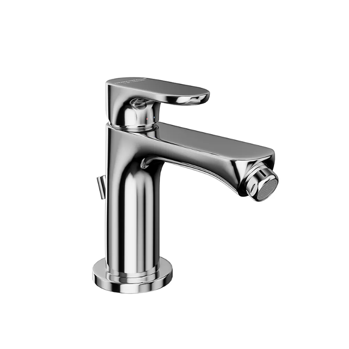 Смесители Смеситель для биде однорычажный с донным клапаном, цвет хром 