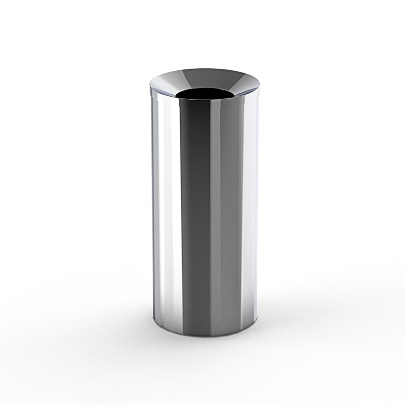 Мусорный бак DW 230 с внутренним ведром кристальный/хром