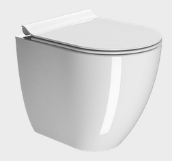 Унитазы Унитаз приставной 500×360 мм, Swirlflush, с креплением FISSVBT, цвет белый глянцевый 