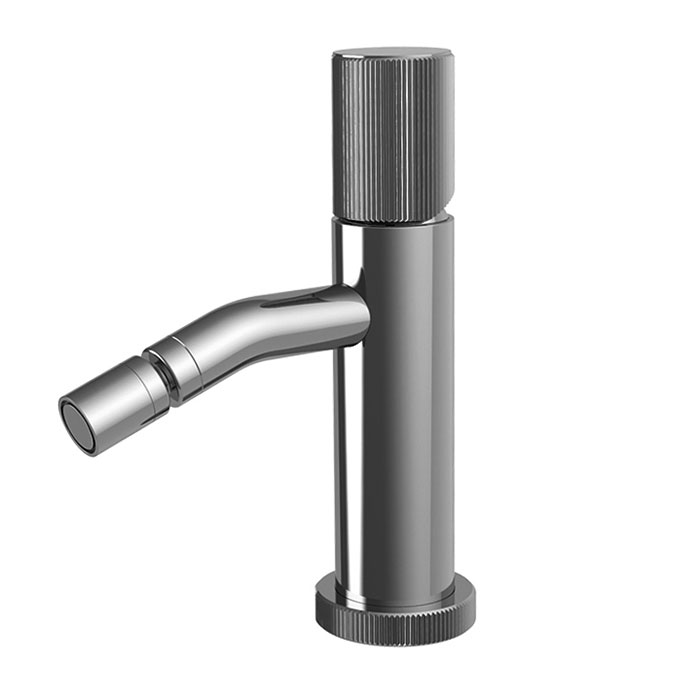 Смесители Смеситель для биде, на 1 отверстие, с донным клапаном, цвет хром 