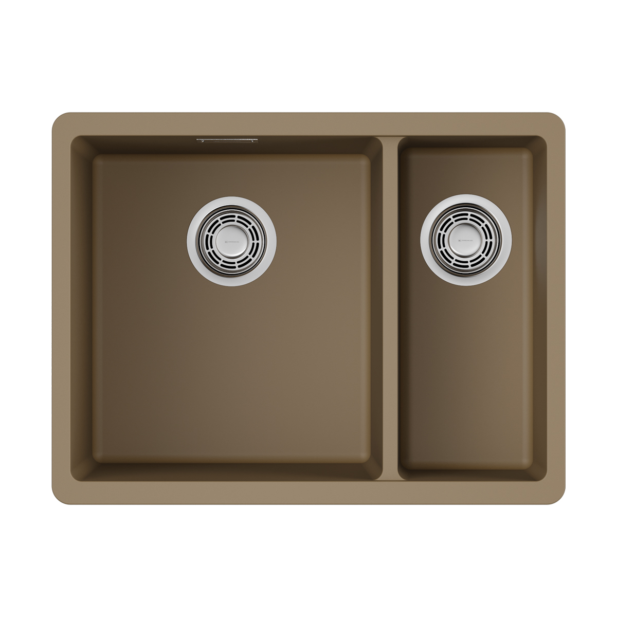Кухонные мойки Кухонная мойка 550x420x200 Kata 55-2-U-CA Artgranit/карамель 