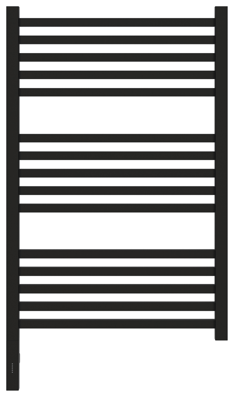 Полотенцесушители Полотенцесушитель электрический 800х500 / МЭМ левый (Матовый чёрный) 