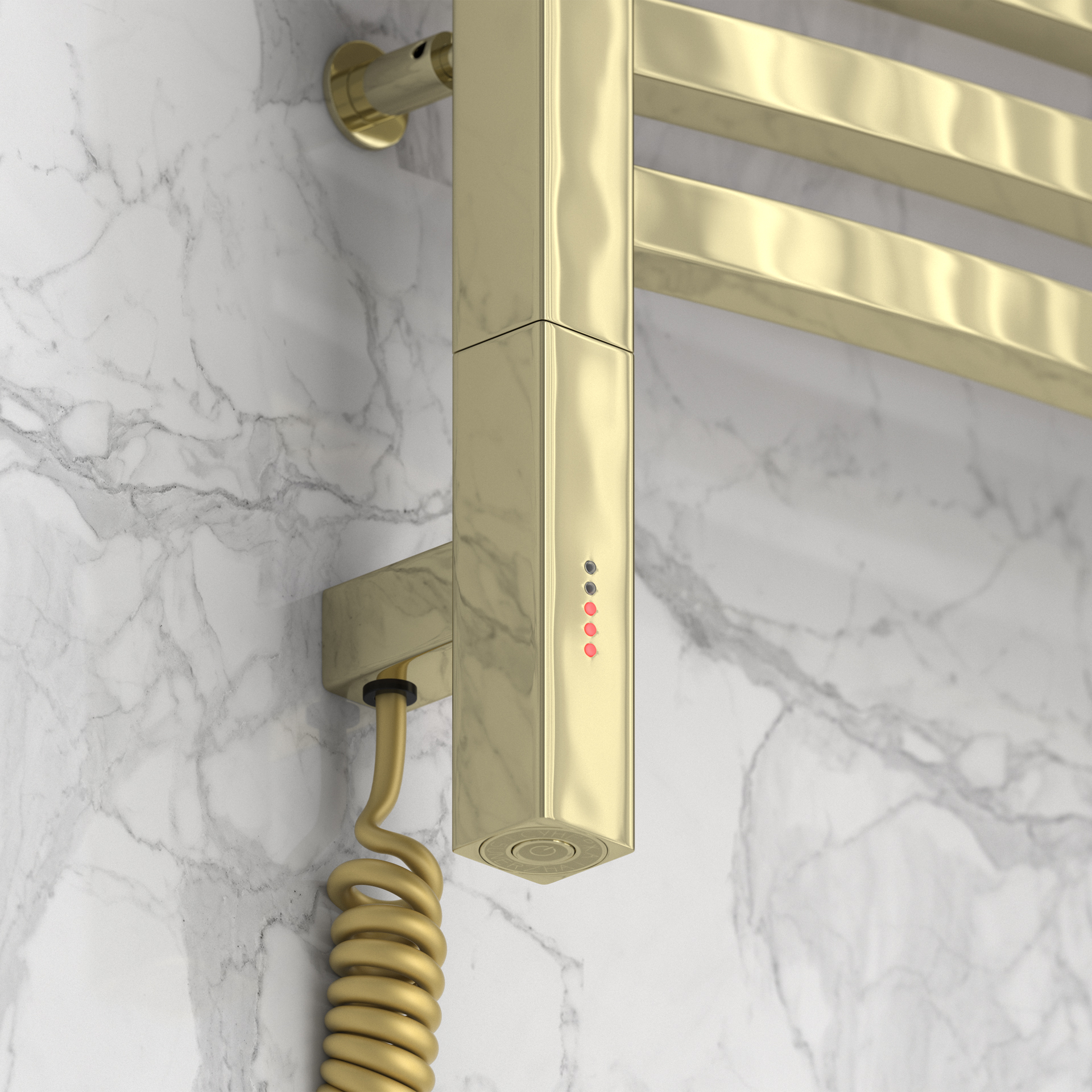 Полотенцесушители Полотенцесушитель электрический 800х600 МЭМ левый (Шампань) 