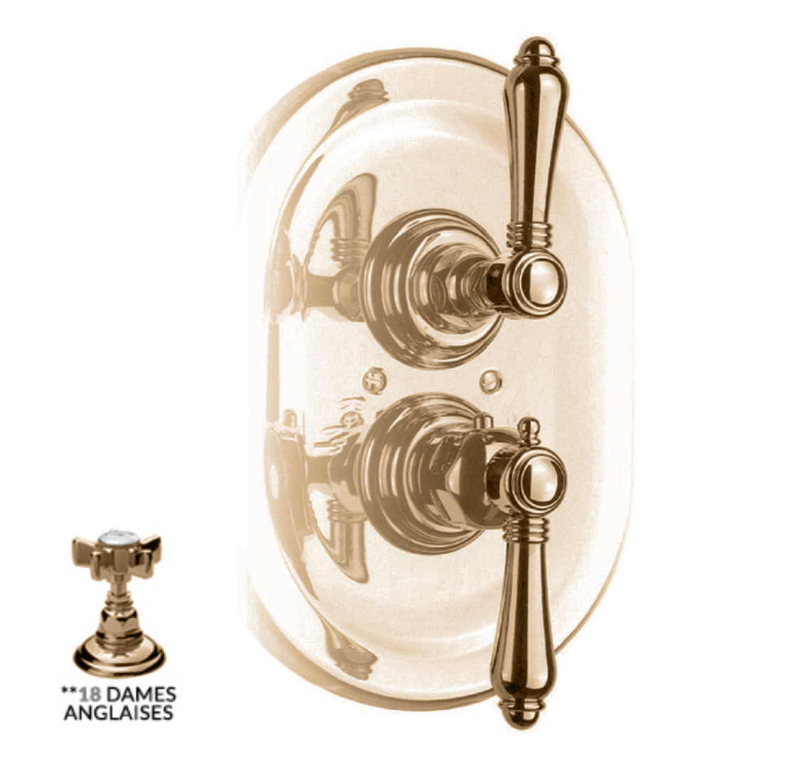 Смесители Внешняя часть термостата на 3/4 DAMES ANGLAISES 
