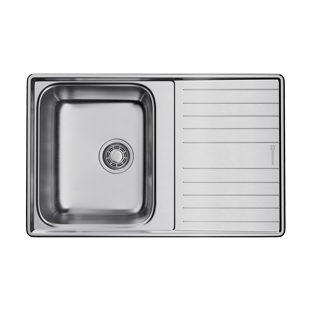 Кухонные мойки Кухонная мойка 790x500x180 Sagami 79-IN нержавеющая сталь/нержавеющая сталь 