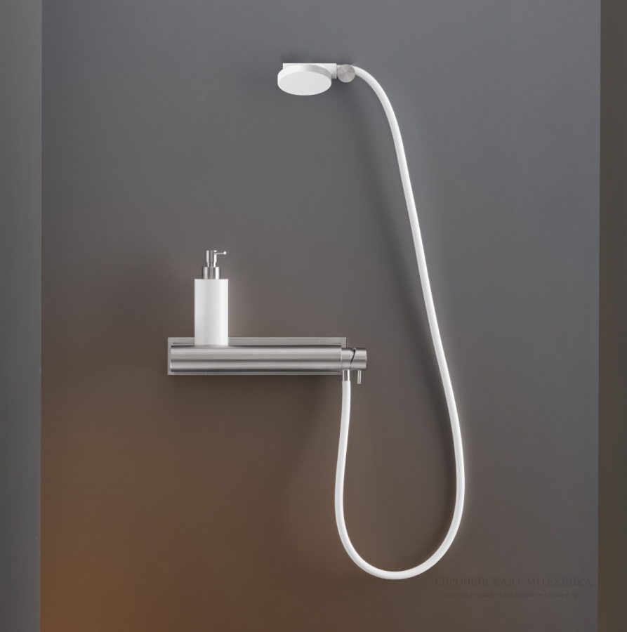 Дозатор для мыла Complements, цвет сатинированная сталь