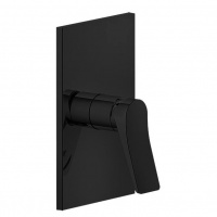 Смесители Смеситель для душа внешняя часть чёрный матовый 