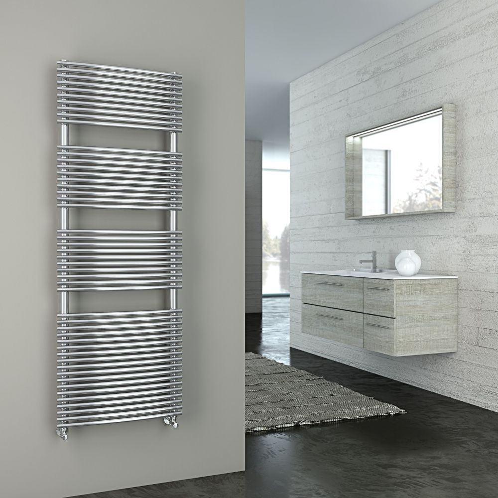 Полотенцесушители Полотенцесушитель водяной 785/500, цвет хром 