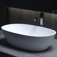 Раковины Раковина накладная 560х335, глянцевая, материал S-Sense 