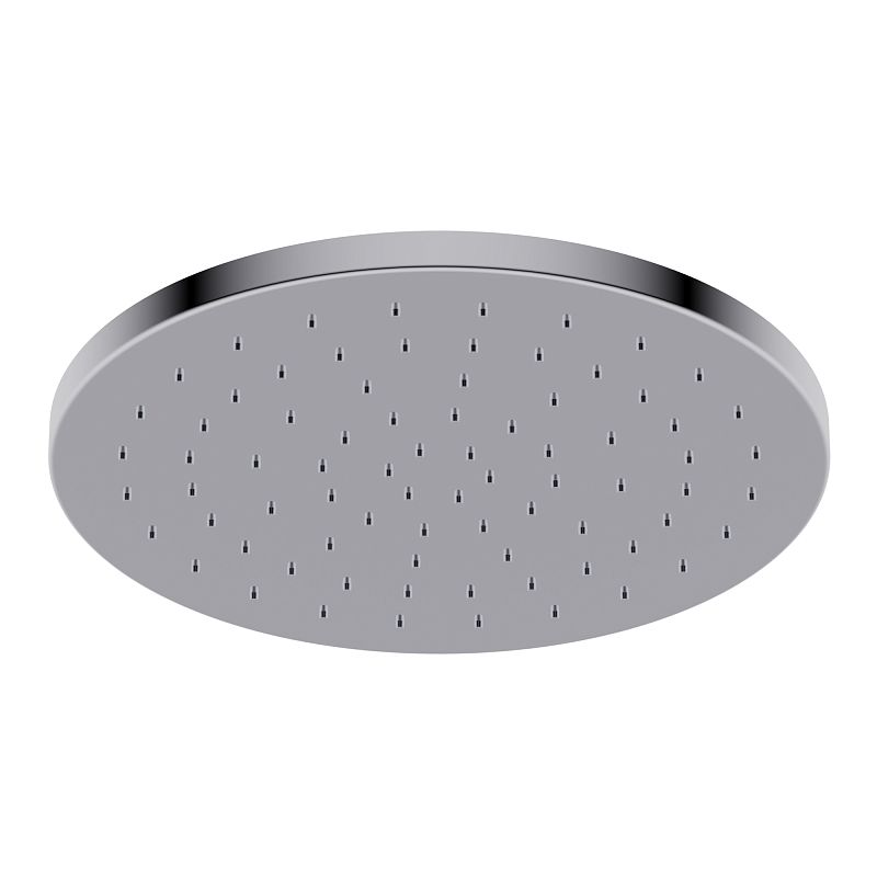 Верхний душ d250, полированная сталь