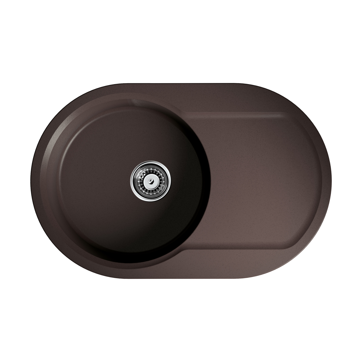 Кухонные мойки Кухонная мойка 780x510x190 Manmaru 78-DC Artgranit/темный шоколад 