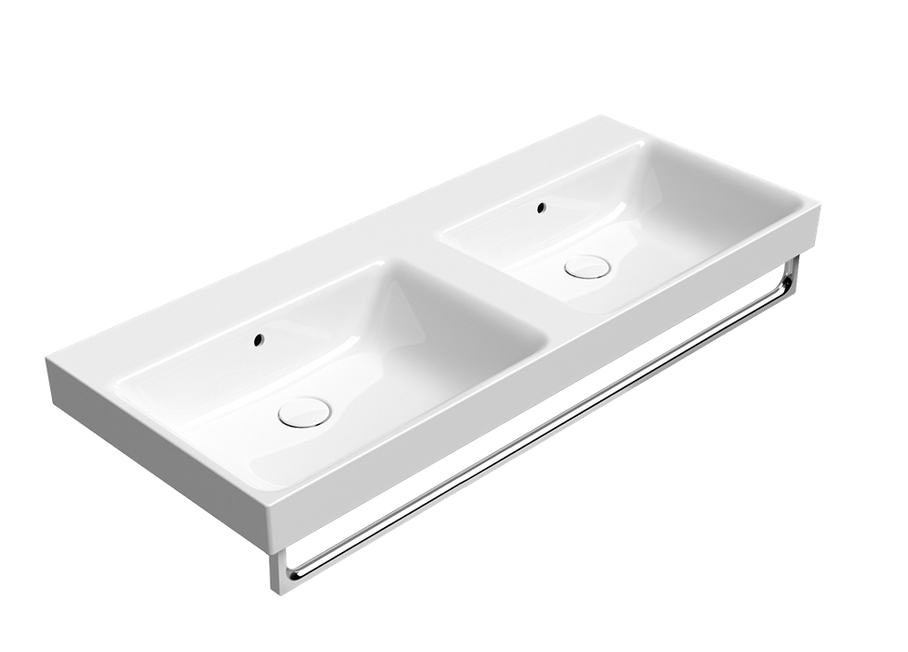 Раковины Раковина двойная накладная/подвесная 500x1200 мм 
