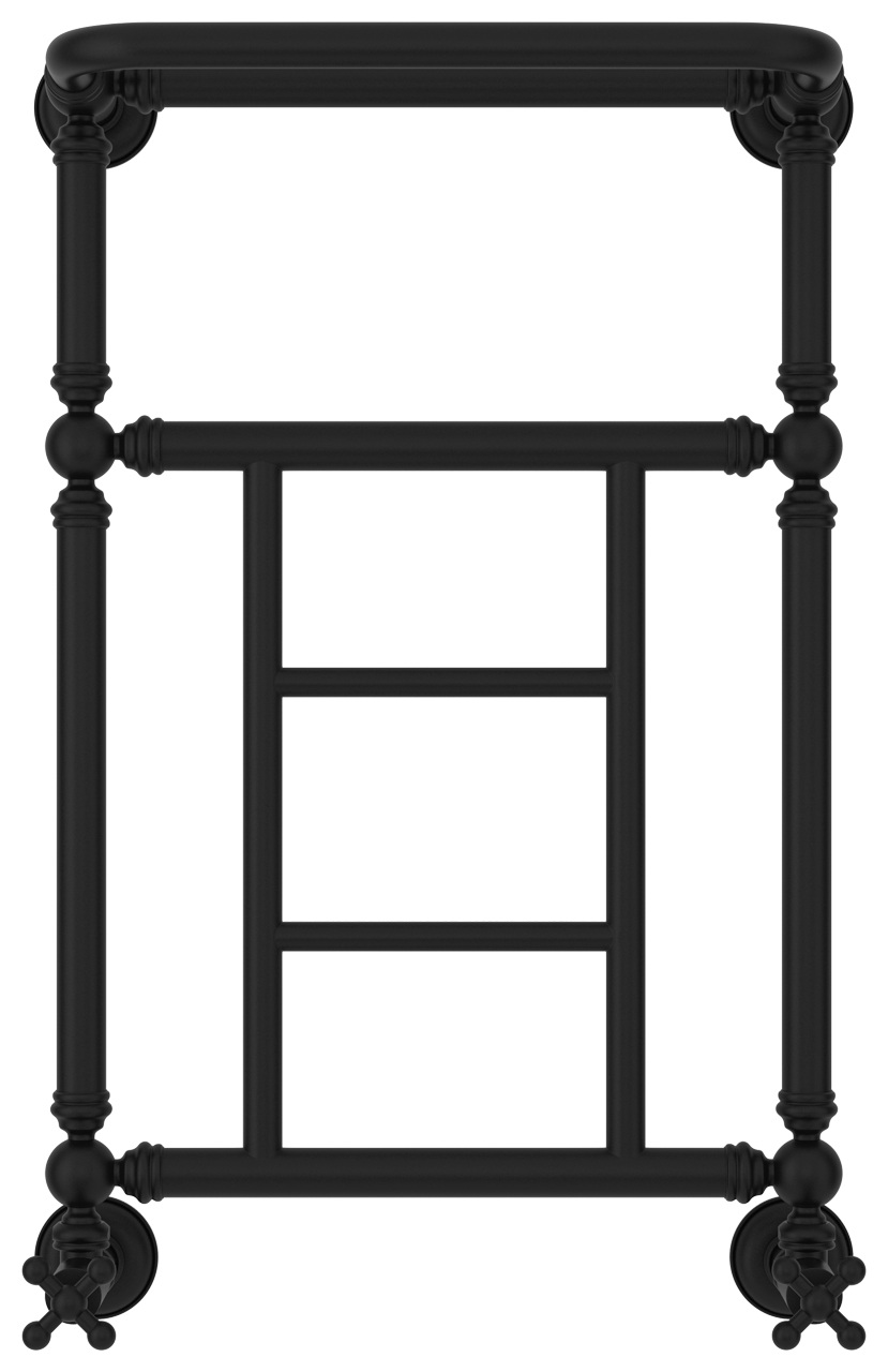 Полотенцесушители 1452 Полотенцесушитель 660х400 (Матовый чёрный) 