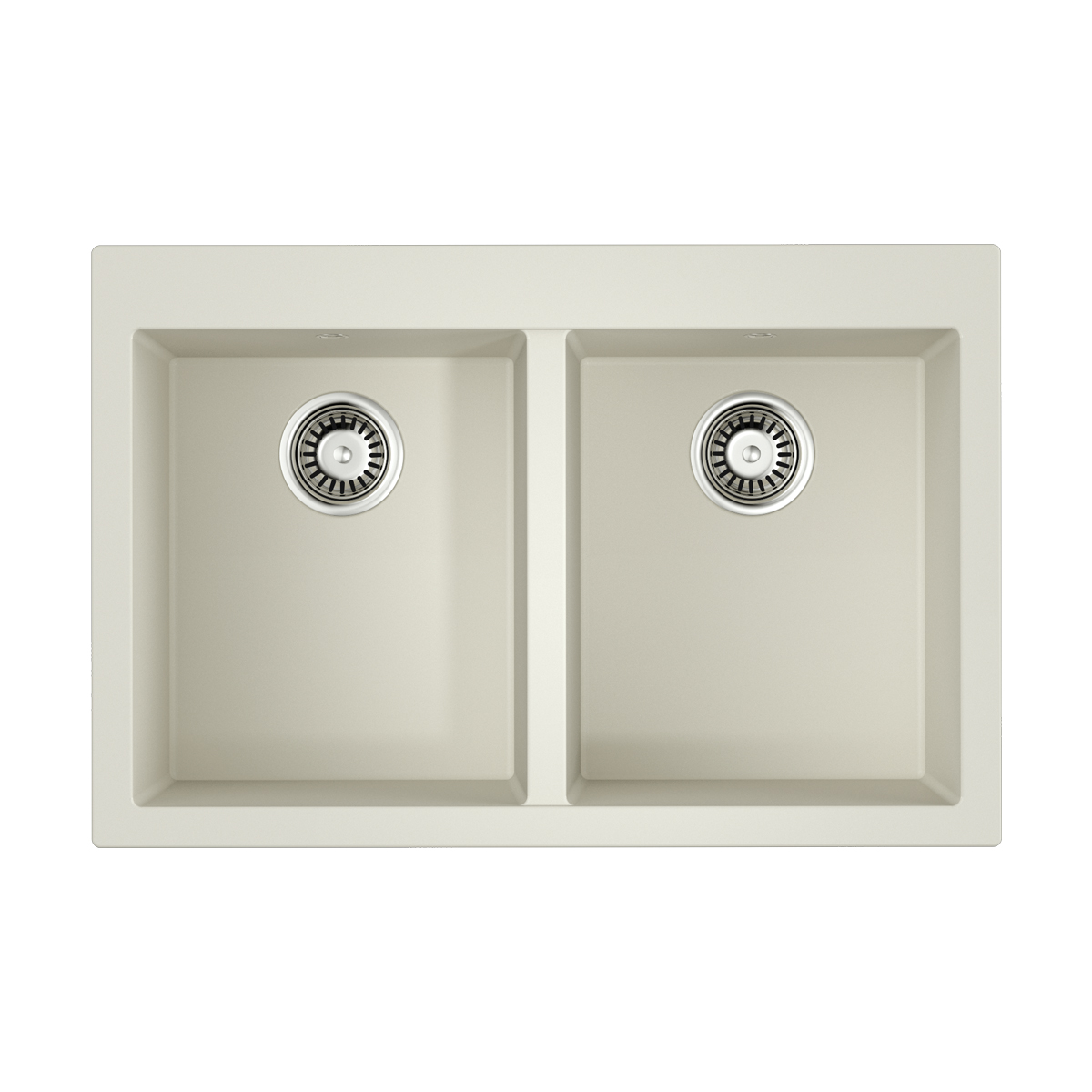 Кухонные мойки Кухонная мойка 800x530x200 Bosen 80-2-WH Tetogranit/белый 