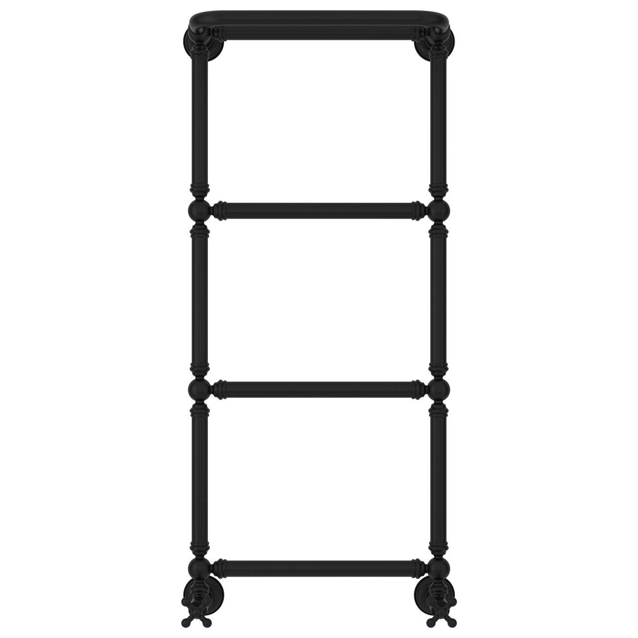 Полотенцесушители 1386 Полотенцесушитель 960х400 (Матовый чёрный) 