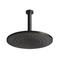 Душевая программа Верхний душ чёрный шлифованный 