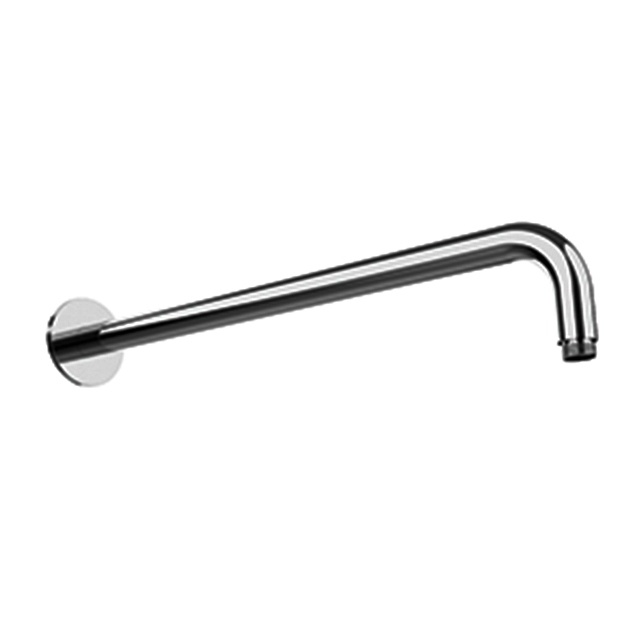 Комплектующие Держатель верхнего душа настенный L42 см с круглым отражателем, цвет хром 