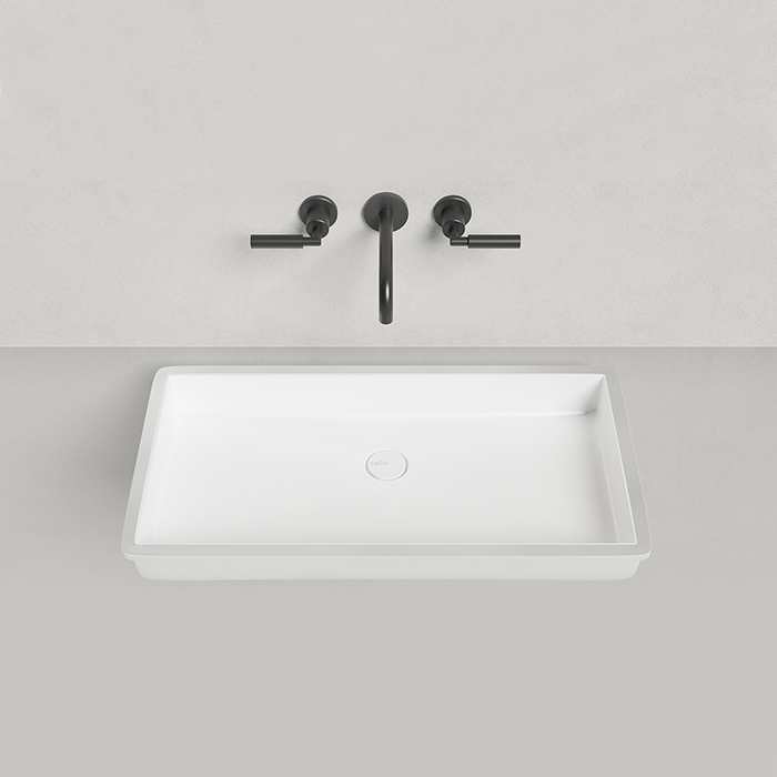 Раковина 747х400х130мм, мат-л: S-Sense глянец, белый