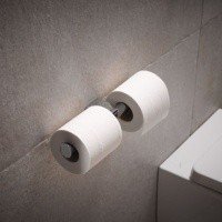 Аксессуары для ванной Держатель для запасного рулона (хром) 