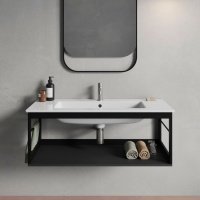 Раковины Раковина подвесная 102*46 см (белый глянцевый) 