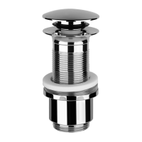 Комплектующие Gessi  Автоматический донный клапан &ldquo;Stop&Go&rdquo; для раковины без перелива, цвет: хром 